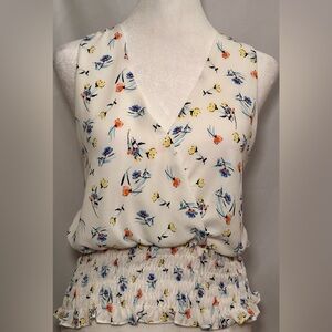 Sienna Sky Floral Sleeveless Blouse